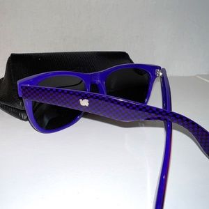 Free City x Mosley Tribes Dove Sunglasses - Purple/Black Checker - 80% OFF SALE